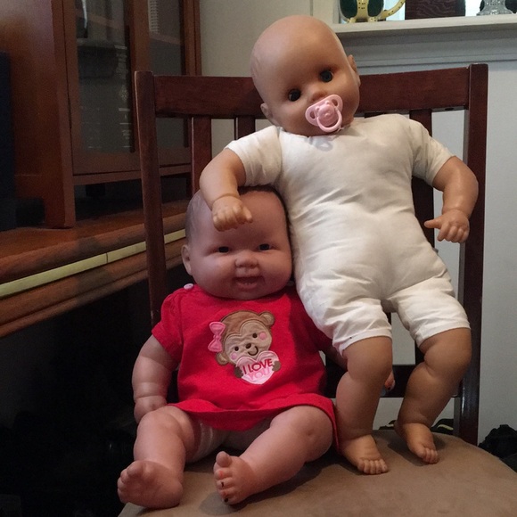 2 creepy babydolls 😆 old & vintage dolls! 🍬